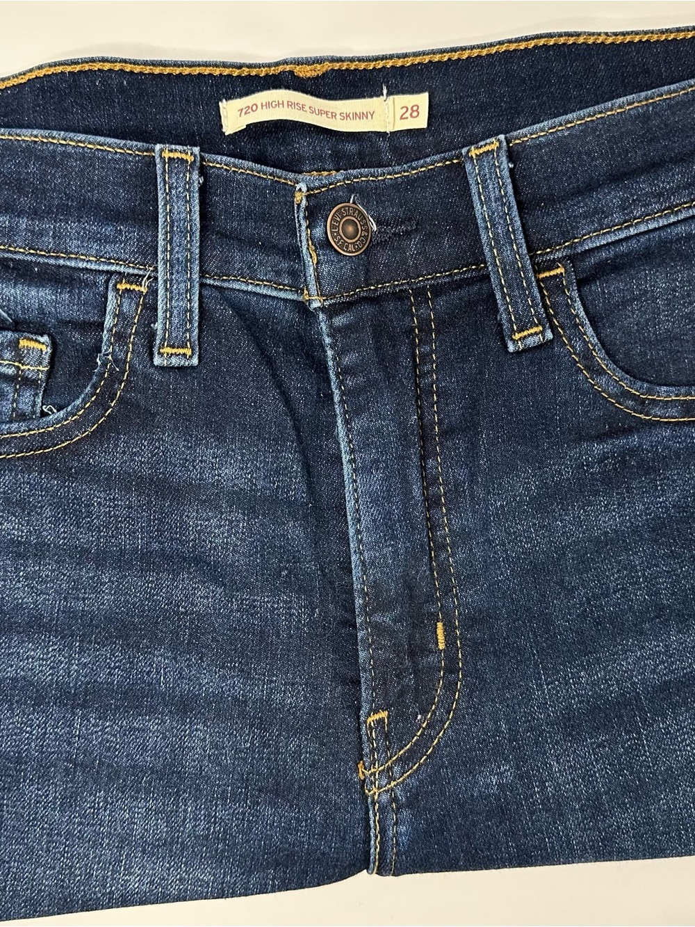 Levi’s 720 High Rise Super Skinny Jeans – Size 28 ✨